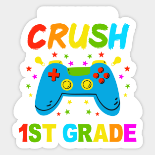 I'm Ready to Crush Kindergarten 1st Grade Game Over Sticker